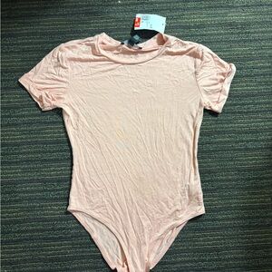 Pink Short Sleeve Bodysuit